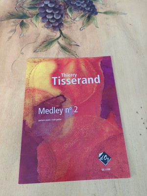Thierry Tisserand Medley #2 For 11 Pieces For Jazz Guitar Rare Book