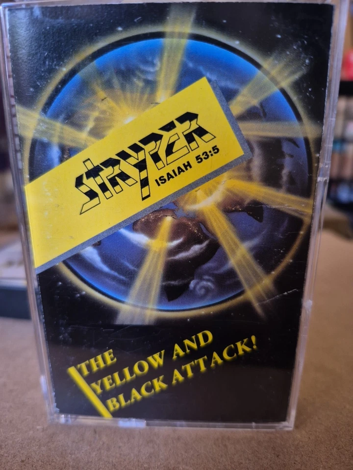 STRYPER, CASSETTE LOT!, TOGETHER AS ONE, YELLOW & BLACK ATTACK, TO HELL WITH... - Image 3 of 4