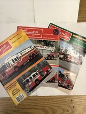Vintage 1996-1997-2001 FIRE APPARATUS JOURNAL 3 Issues