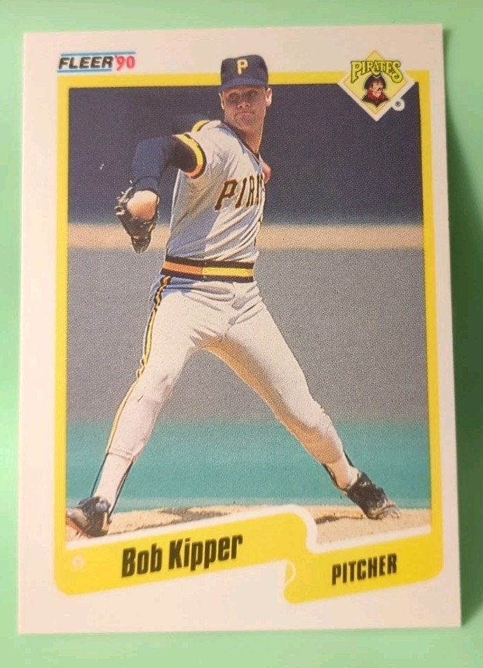 1990 Fleer - Bob Kipper #470 - Pittsburgh Pirates 