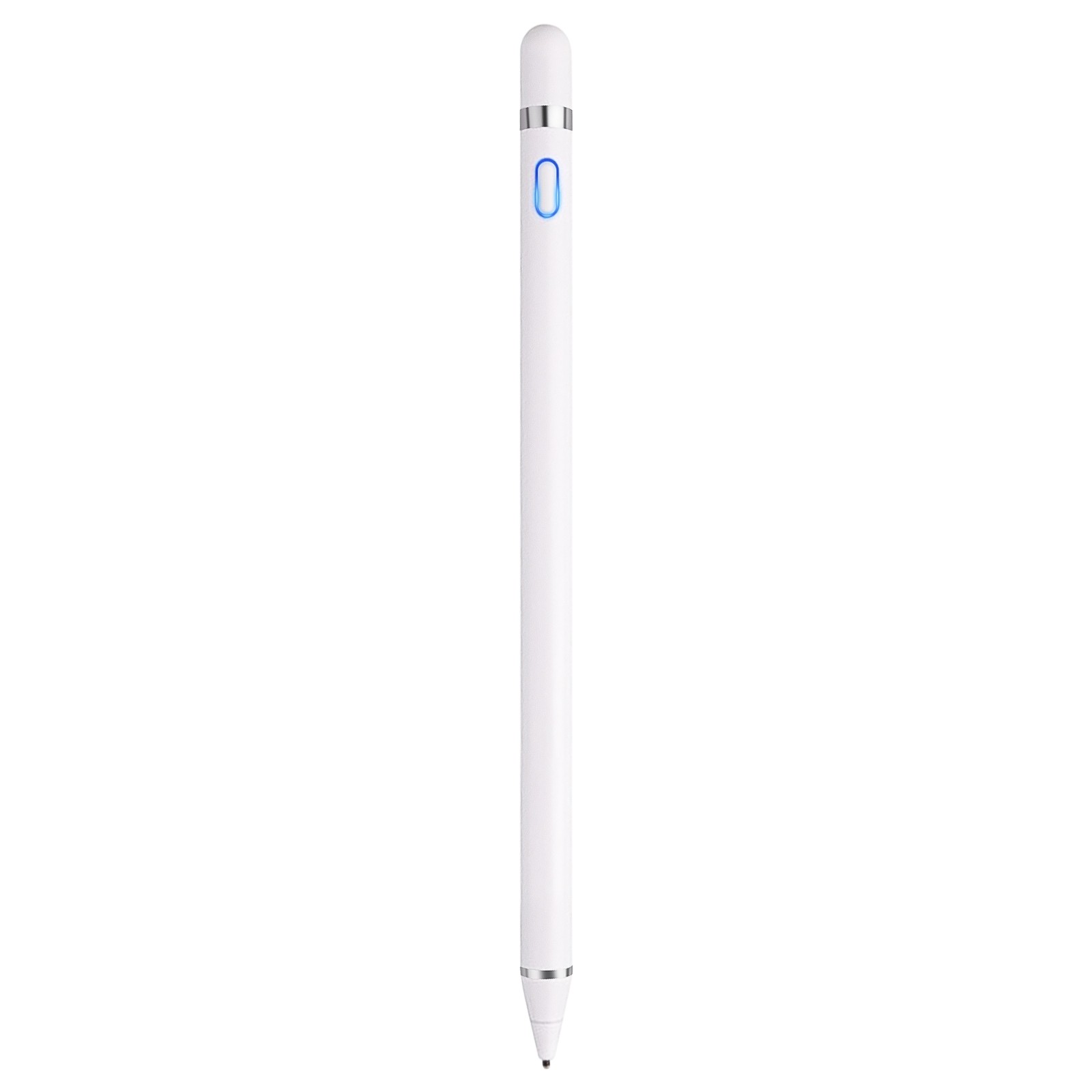 Stylet haute précision en aluminium blanc pour tablettes et PC tactiles