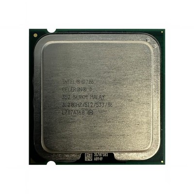 Intel Celeron D 352 3,20GHz 533MHz Sockel 755 CPU (SL9KM) REF
