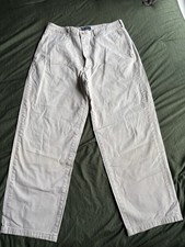 Vintage Polo by Ralph Lauren Chino Pants Men s 34x30 Dry Goods USA 90 s