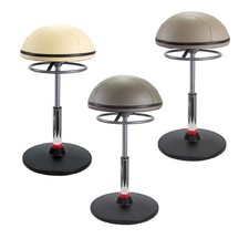 Ergonomische Stehhilfe Stehstuhl Sitz-Hocker, 600-800 mm, stabiler Standfuß