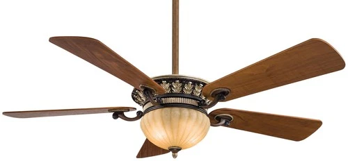 Minka Aire Volterra 52" Ceiling Fan - Natural Walnut 5-Blade - Picture 1 of 2