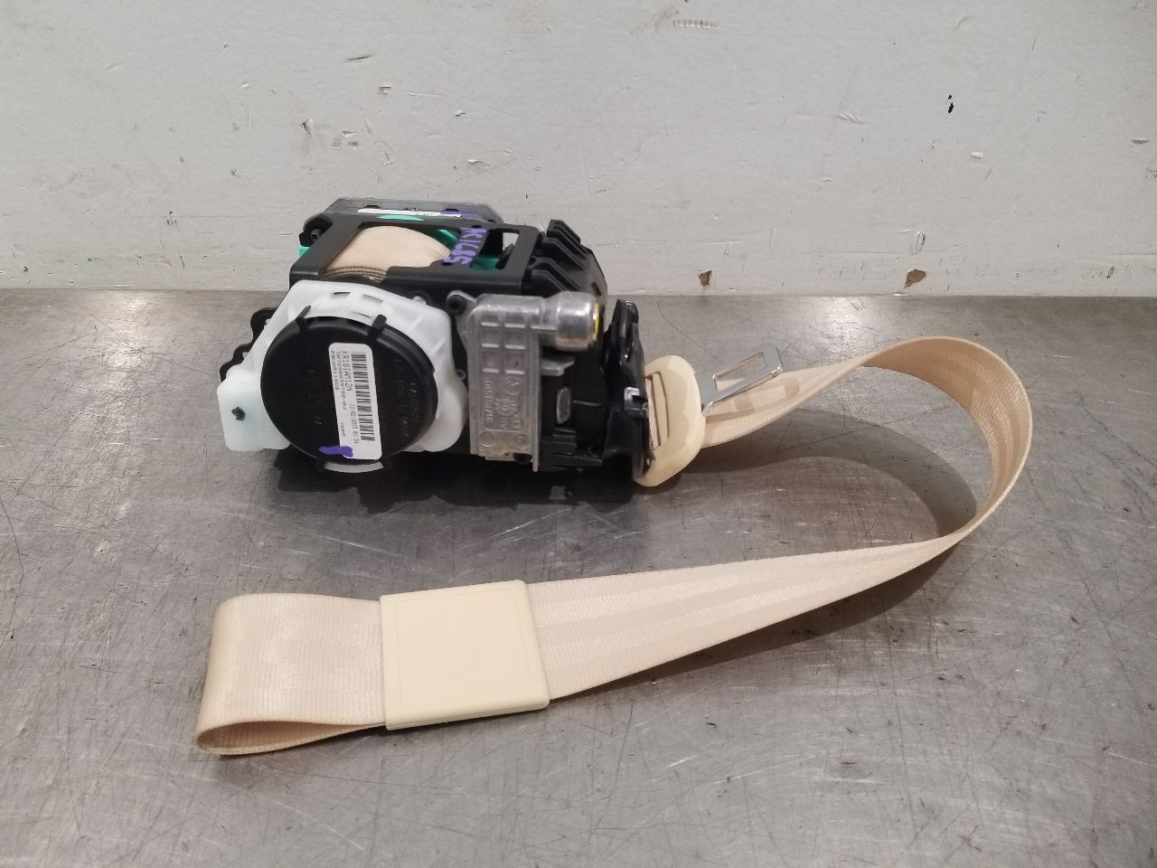 Bentley Continental GT FRONT+RIGHT+OUTER Seat belt