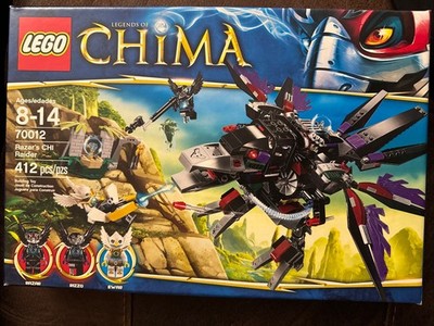 LEGO LEGENDS OF CHIMA 70012 Razar's Chi Raider. New. Sealed.
