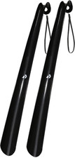 Shoe Horn Long Handle for Seniors - 16.5"-23" Straight Sturdy Long Shoe Horn f