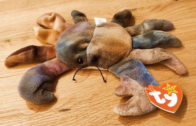 Ty Beanie Babies Claude die Krabbe Sammlungsauflösung gut