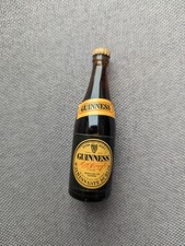 Vintage Miniature Guinness Glass Bottle Drinks Bar Tiny Bottles