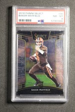 Panini 2018 Select Concourse Baker Mayfield Rookie #30 Browns NFL PSA 8 Card. rookie card picture