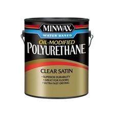 1 Gallon Water Based Oil Modified Polyurethane Quick Drying Clear Finish New
