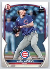 2023 Bowman Jaxon Wiggins #BD-50 Chicago Cubs