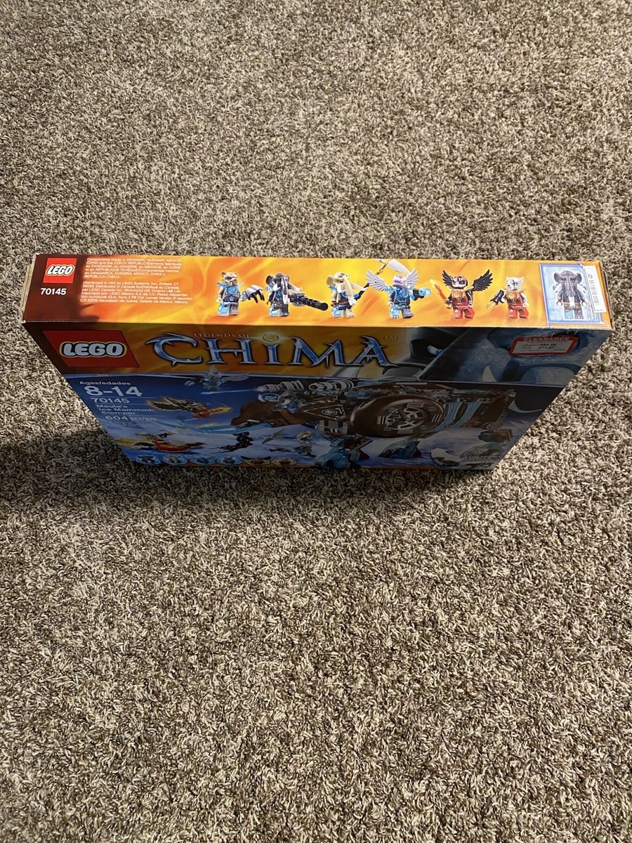 Kohanmama　6本セット LEGO LEGENDS OF CHIMA: Maula's Ice Mammoth Stomper (70145) for