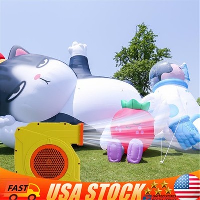 Bounce House Blower, Air Blower 1.5 HP & 2 HP Dual Speed Inflatable 1400W-1600W
