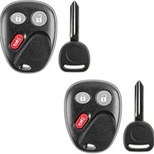 Keyless Entry Remote Car Key Fob and Key Replacement for LHJ011 Pack of 2 