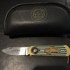 Franklin Mint Ford 1970 Gold/Green/White Pocketknife 1-Blade SS Lockback — photo 2