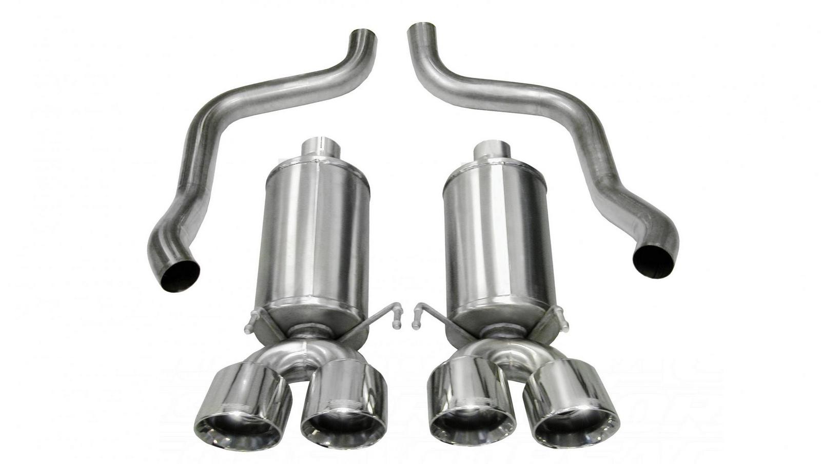 Chevrolet Corvette ZR1 2010-2012 Rear Exhaust systems Set