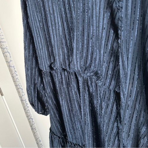 A Beautiful Soul blau Prärie Stil Kleid Rüschensaum Größe X 10/12 Neu mit Etikett Arula - Bild 14 von 15