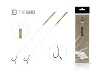 Vorfach Delphin THE END D-Rig / 2St. 20 Cm / 17Lbs / #6 10Er Set