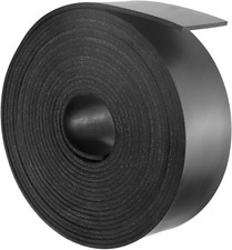 Neopren Gummimatte 25mmB x1.5mm D x3mL Isolation Anti-Vibration Bodenbel&auml;ge