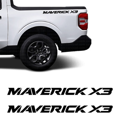 Autoaufkleber Edition X3 Kompatibel mit Ford Maverick