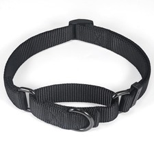 Premium Nylon Adjustable Anti Escape Martingale Dog Collars,Soft and Silky Do...