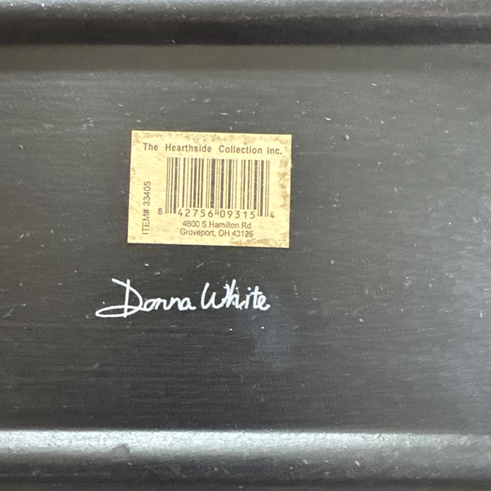 Donna White 10-1/4”Rectangle Tray The Wander Camper In The Forest Made Of Resin - Image 4 of 4