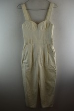  OTHER STORIES Beige Sleeveless Bustier Jumpsuit Size Eur 34 Womens Casual