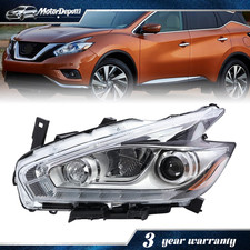Full Led Projector Headlight Assembly Driver Side For 2015-2018 Nissan Murano