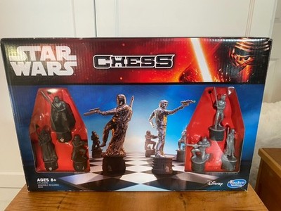 Hasbro Star Wars Chess Game - used. Ships in original box.