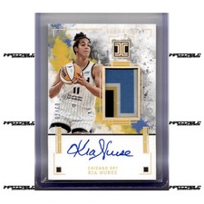 2025 Panini Impeccable WNBA - #EJA-KN Kia Nurse Tri-Color Patch Auto 3/10