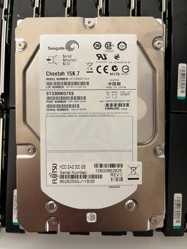 Seagate Cheetah 15K.7 ST3300657SS 300GB 15K SAS Server HDD Lot x24 Formatted - Picture 2 of 11