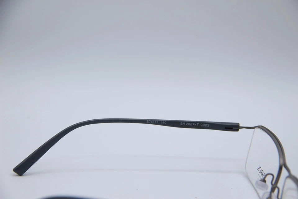 NUEVAS GAFAS STARCK EYES SH 2067-T 0003 GRISES AUTÉNTICAS CON ESTUCHE 57-17 Foto 3 de 4