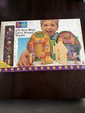 Winnie the Pooh 100 Acre Wood Carry Around Playset Mattel 66609 New In Box