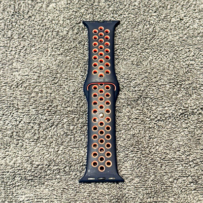 Apple Watch Nike Silicone Sport Band Strap 40mm S/M Blue/Orange