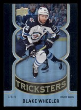 2019-20 Upper Deck Tricksters #T18 Blake Wheeler