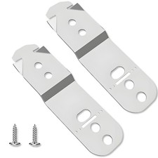Dishwasher Mounting Bracket Kit for Bosch Dishwashers - 2-Pack Stainless Stee...