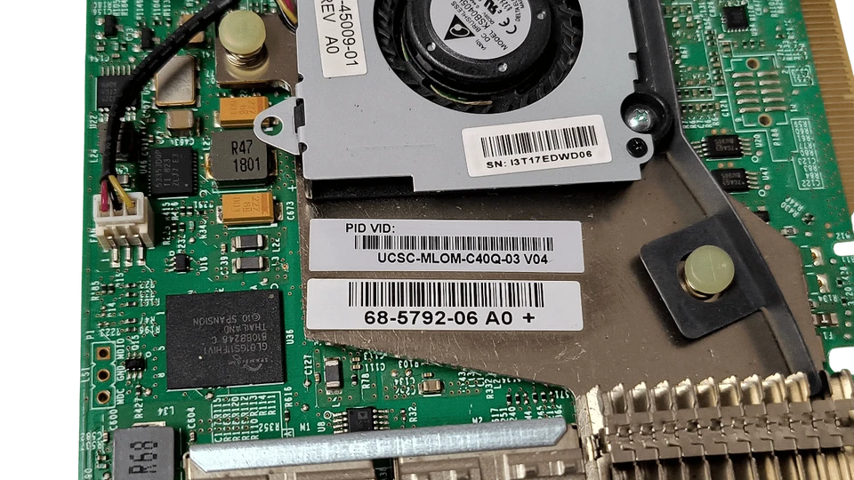 Cisco UCSC-MLOM-C40Q-03 Dual Port 40GB QSFP Network Adapter 68-5792-06 - Image 3 of 3