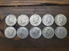 (10) 40% Silver Kennedy Half Dollars 1965-1969 $5 Face Value Constitutional -C3