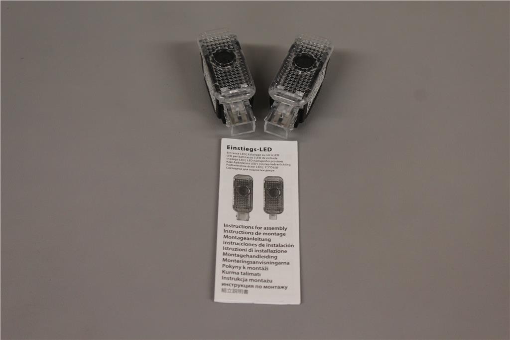 Audi Logo LED Door Entry Lights Audi A4 A5 A6 A7 Q5 Q7 4G0052130A