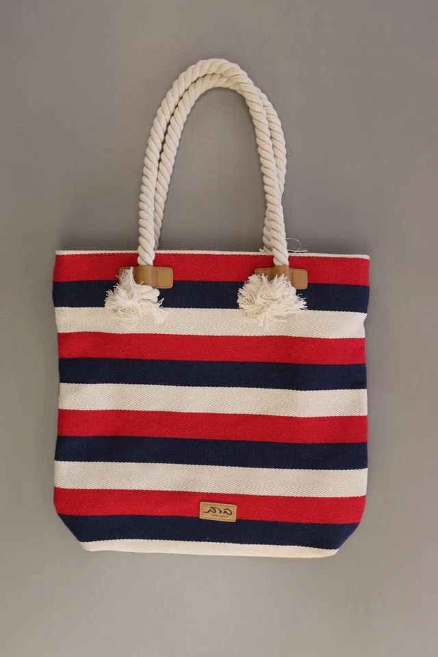 ✅ ara Schultertasche Handtasche für Damen gestreift rot ✅ - Bild 4 von 4