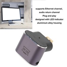 HD Female To Micro HD Adapter Aluminum Alloy Plug And Play 8K Supported Micr New