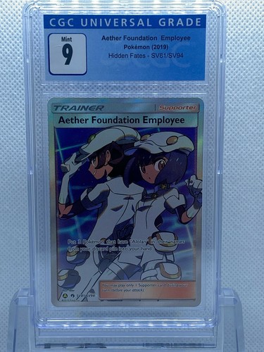 Aether Foundation Employee graded CGC 9 for sale on eBay