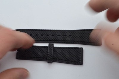 FREDERIQUE CONSTANT LEDER ARMBAND 21MM FÜR DORNSCHLIESSE 18MM SCHWARZ