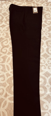 $425 CANALI - NWT- Black Pants - Size  USA38R EU56 (unhemmed) -  Style EU00551