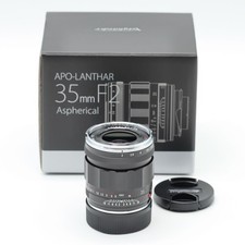 Voigtlander APO-LANTHAR 35mm F2 Aspherical VM Leica M Mount Black Used From Japa