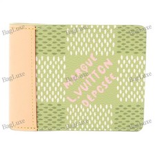 LOUIS VUITTON LV Slender Wallet N40636 Damier Golf Green