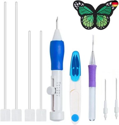 Stickerei Punch Needle Pen Set Magic Embroidery Pen Set Stickerei Starter Kit