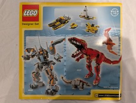 Lego Designer Set 4506 Anger Fish Mini Build And Manuel